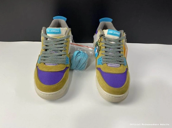 Official Maikesneakers x SP Union DJ5718-300 Air Jordan Moss 4 Desert 0803
